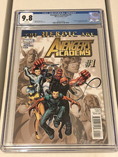 Avengers Academy #1 CGC 9,8 QUASE PERFEITO/PERFEITO *Muitos 1º Aplicativo* 2010 Chave NOVO EM FOLHA! comprar usado  Enviando para Brazil