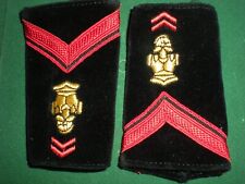 Paire epaulettes pompier d'occasion  Luçon