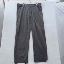 Calça cargo pesca Huk masculina 38x32 cinza desempenho leve elástica ao ar livre comprar usado  Enviando para Brazil
