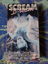 Scream Dream VHS Horror SOV Original TriWorld Films - Donald Farmer HEAVY METAL  comprar usado  Enviando para Brazil
