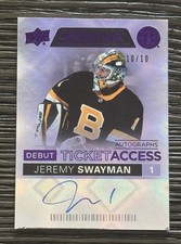 Jeremy swayman 2021 for sale  Clementon