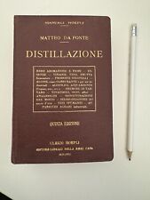 1930 distillazione manuali usato  Altamura
