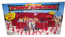 Conjunto de jogos Marx Famous Fort Apache Western modelo 4502 comprar usado  Enviando para Brazil