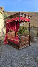 Lit château colonnes d'occasion  Thorigny-sur-Oreuse