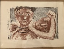 massimo campigli litografie usato  Cagliari