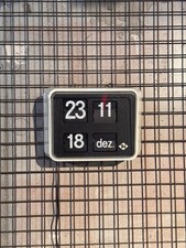 Klappzahlen wanduhr flip gebraucht kaufen  Berlin