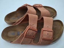 Birkenstock peach suede for sale  SOUTHAMPTON