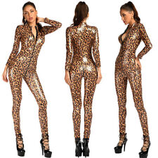 Women wetlook leopard for sale  Shipping to Ireland