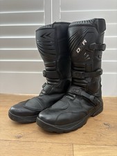Motorcycle adventure boots. for sale  GLOUCESTER