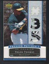 2007 UD Premier Frank Thomas White Sox HOF Patches Usados em Jogo 40/90, usado comprar usado  Enviando para Brazil