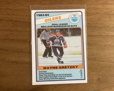 1984-85 O-PEE-CHEE WAYNE GRETZKY CARD #357 OILERS GOAL LEADER comprar usado  Enviando para Brazil
