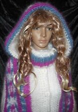 Poncho strickjacke mohair gebraucht kaufen  Berlin