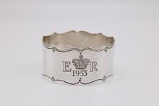 Silver coronation elizabeth for sale  BATH