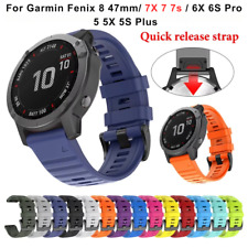 Pulseira de silicone 26/20/22 mm para relógio Garmin Fenix 8 6X 7X 7 Pro 5 5X 5S QuickFit comprar usado Pulseira de silicone 26/20/22 mm para relógio Garmin Fenix 8 6X 7X 7 Pro 5 5X 5S QuickFit comprar usado  Enviando para Brazil