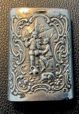 Silberne streichholzdose 1900 gebraucht kaufen  Northeim