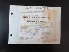 Autographe papier ruth d'occasion  Gouvieux