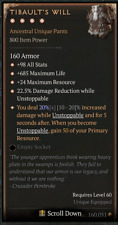 Diablo 4 ⚜️ Tibault's Will ⚜️ MAX 4 GA 20% ROLO PERFEITO ⚜️ Temporada 8 D4 S8 comprar usado  Enviando para Brazil