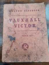 Vauxhall victor owners for sale  SWINDON