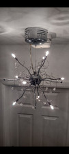 Polished chrome sputnik for sale  DUDLEY