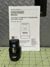 Craftsman nextec battery for sale  Utica