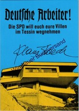 Riginal autogramm klaus gebraucht kaufen  Dortmund