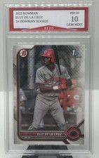 Elly De La Cruz 2022 Topps Cincinnati Reds Bowman 1ª carta de novato em perfeito estado 10!, usado comprar usado  Enviando para Brazil