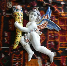 Bouquetiere murale ange d'occasion  Six-Fours-les-Plages