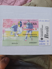 Biglietto calcio modena usato  Arezzo