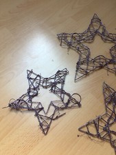 Weihnachtsdeko lila glitzer gebraucht kaufen  Notzingen
