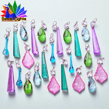 Chandelier pastel colour for sale  POOLE