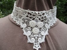 Antique schiffli lace d'occasion  Expédié en Belgium