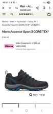 Merrell accentor hiking for sale  GLASGOW