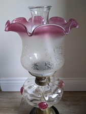 Victorian cranberry oil for sale  HOLMFIRTH