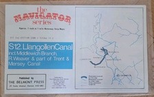 Waterway strip map for sale  WIRRAL