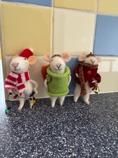 Trio mice felt for sale  GAINSBOROUGH