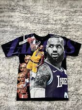 Camiseta moderna de baloncesto NBA Lebron James LA Lakers AOP talla XL segunda mano  Embacar hacia Argentina