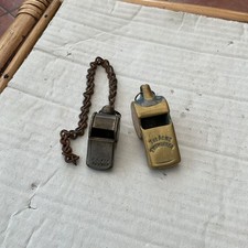 Antique brass whistle for sale  BOLTON