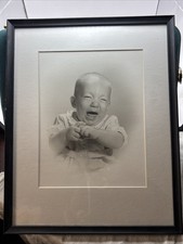 Vintage framed crying for sale  Hernando