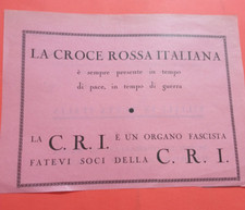 Pubblicita 1932 croce usato Pubblicita 1932 croce usato  Roma