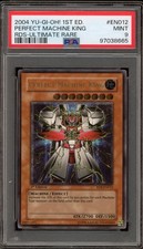 Yu-Gi-Oh! Perfect Machine King Rise/Destiny 1ª edição Ultimate raro RDS-EN012 PSA 9 comprar usado  Enviando para Brazil
