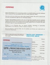 Qpr match day for sale  HUNTINGDON