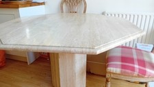 Solid octaganol marble for sale  COBHAM