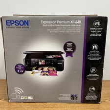 Impressora Sem Fio Epson Expression Premium XP-640 Pequena em Um comprar usado  Enviando para Brazil