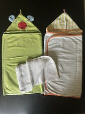 Baby wraparound towels for sale  EAST COWES