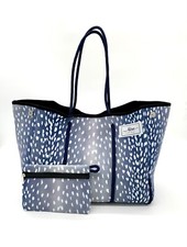 Sacolas tote de neoprene; Bolsa de praia; Bolsa de piscina; Bolsa grande; Fofa; Versátil; Lavável comprar usado  Enviando para Brazil