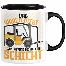 Staplerfahrer tasse geschenk gebraucht kaufen  Deutschland