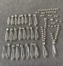 Lot faceted crystal d'occasion  Expédié en Belgium