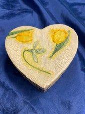 Geschenkdose tulpe schmuckdose gebraucht kaufen  Oberndorf