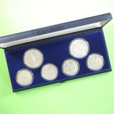 Sowjetunion 1980 Olympische Spiele Moskau 4x 5 + 2x 10 Rubel in Box | Silber comprar usado  Enviando para Brazil