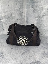 Bolsa carteiro Kipling masculina preta sintética tiracolo com zíper externa, usado comprar usado  Enviando para Brazil